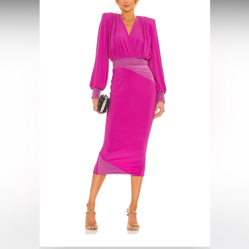 Zhivago Revolve Lover Man Dress in Berry NWT Size 2 - Picture 1 of 11